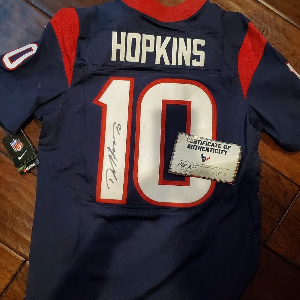 Hopkins Texan jersey